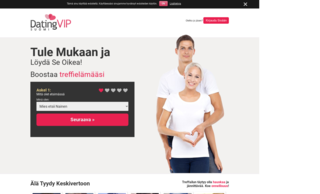 Finnish Dating VIP Homepage Image